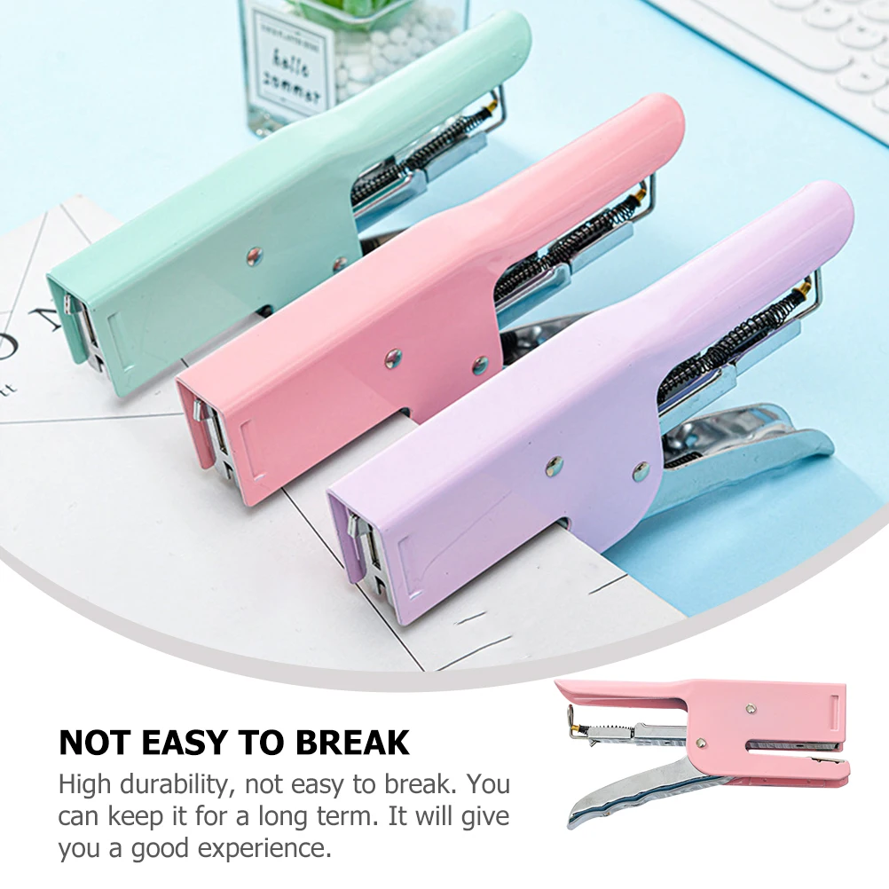 Handheld Stapler Compact Office Accessory Reusable Household MultiFunction File Tool Portable Metal Paper
Handheld Stapler Compact Office Accessory Reusable Household MultiFunction File Tool Portable Metal Paper