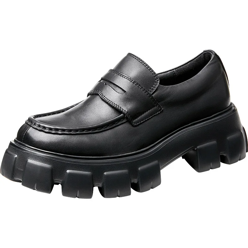Autumn Winter British Retro Genuine Leather Men Shoes All-match Cowhide Spring Men Casual Natural Leather Loafers High Quality
Autumn Winter British Retro Genuine Leather Men Shoes All-match Cowhide Spring Men Casual Natural Leather Loafers High Quality