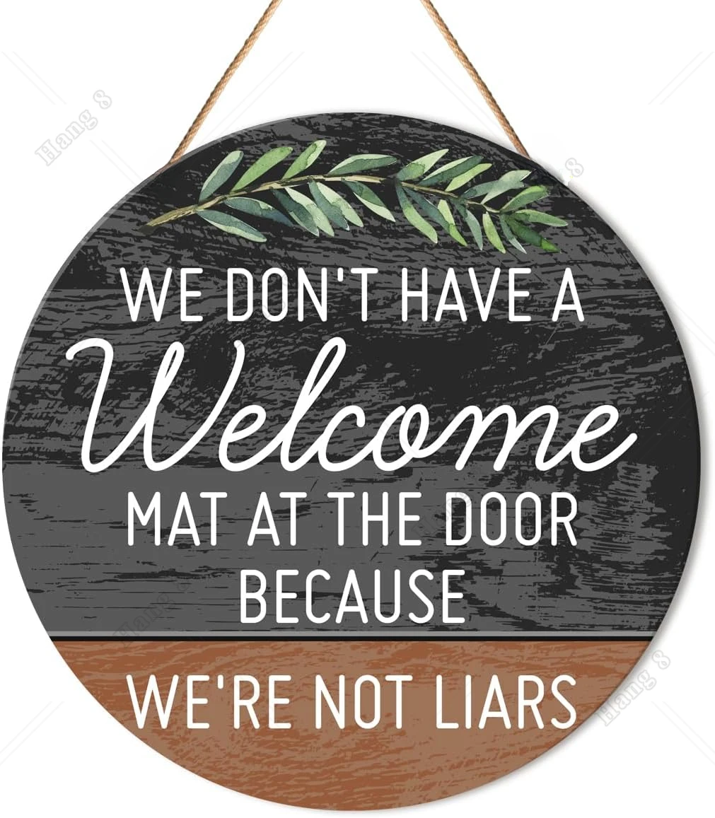 Funny Welcome Sign Front Door Decor Welcome Wood Hanging Sign Wall 12in Decorations for Door Porch Home Housewarming Gift
Funny Welcome Sign Front Door Decor Welcome Wood Hanging Sign Wall 12in Decorations for Door Porch Home Housewarming Gift