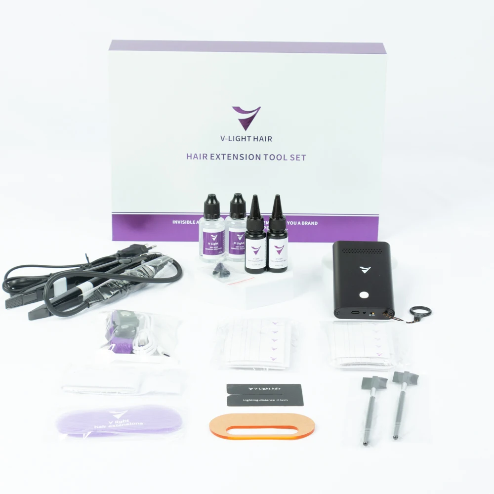 2025 Hot Factory Supply V Light Human Hair Extension Machine V Light Technology V Light Hair Extension Kit
2025 Hot Factory Supply V Light Human Hair Extension Machine V Light Technology V Light Hair Extension Kit
