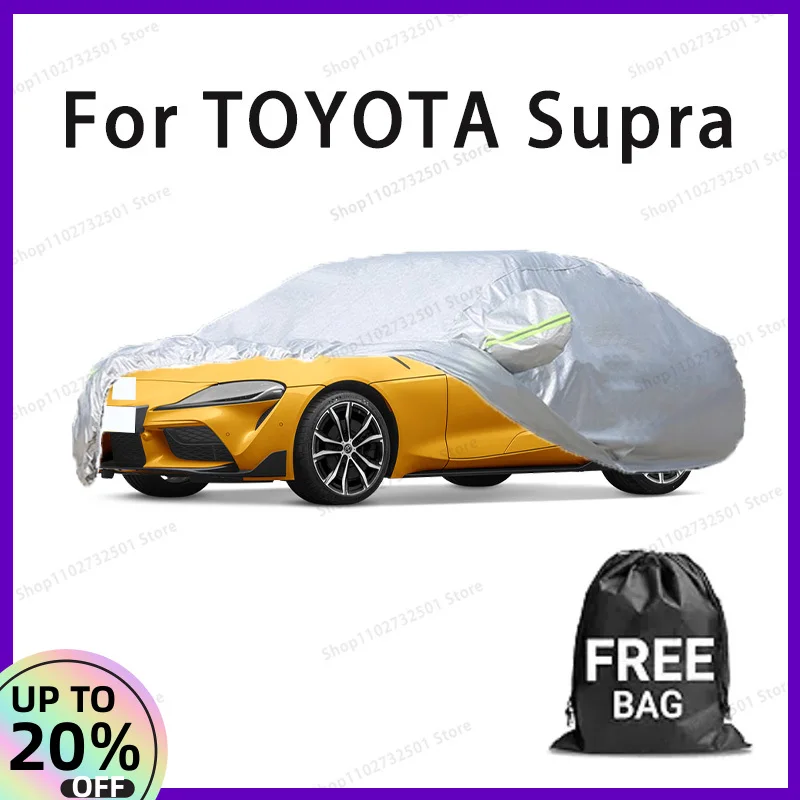 Car cover For TOYOTA Supra Full cover Waterproof sun protection cover Scratch resistant cars accessories
Car cover For TOYOTA Supra Full cover Waterproof sun protection cover Scratch resistant cars accessories