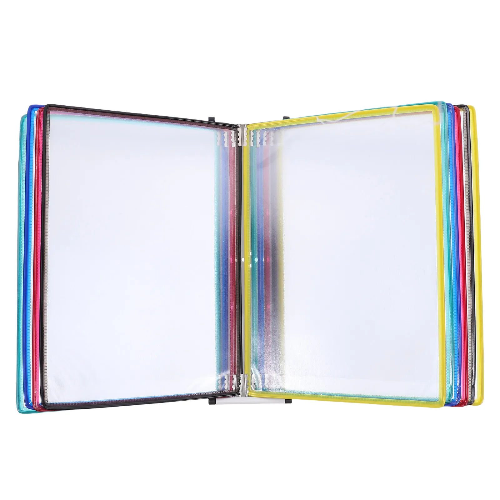 10-Page Wall-Mounted A4 Document Display Rack Iron Frame PVC Pages Space-Saving Office File Organizer Brochure Holder Wall
10-Page Wall-Mounted A4 Document Display Rack Iron Frame PVC Pages Space-Saving Office File Organizer Brochure Holder Wall
