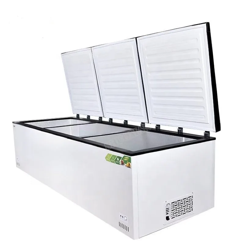Commercial kitchen freezers Large capacity three-door horizontal freezers for commercial refrigeration equipment
Commercial kitchen freezers Large capacity three-door horizontal freezers for commercial refrigeration equipment