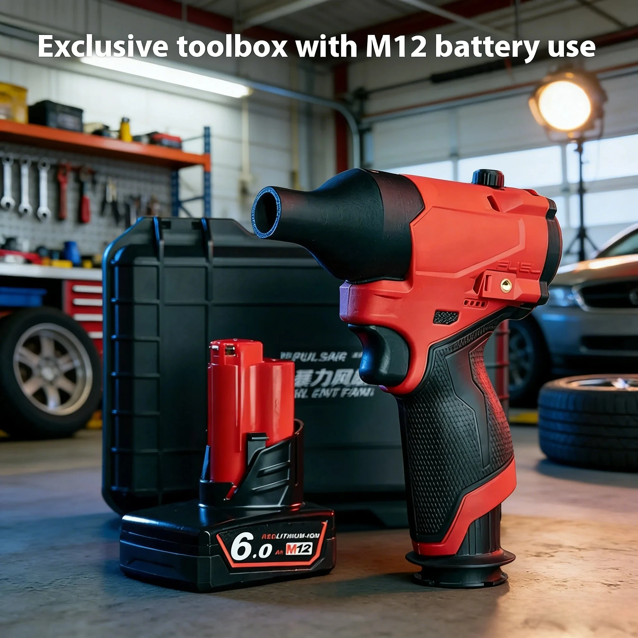 Brushless Jet Blower Electric Air Duster 160000RPM Turbo Fan with 12V Battery Control for Milwaukee No Battery Included
Brushless Jet Blower Electric Air Duster 160000RPM Turbo Fan with 12V Battery Control for Milwaukee No Battery Included