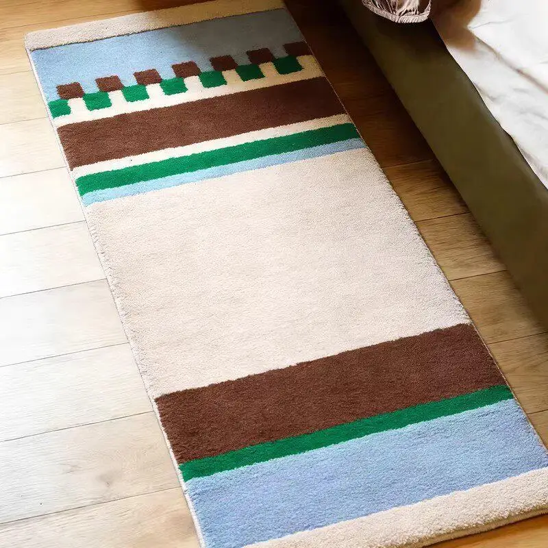 Soft Plush Carpet Bedside Blanket Artificial Cashmere Dustproof Stain-resistant Window Pad Rectangular Home Foot Mat
Soft Plush Carpet Bedside Blanket Artificial Cashmere Dustproof Stain-resistant Window Pad Rectangular Home Foot Mat