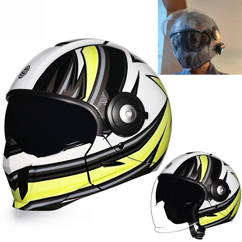 ORZ Мотоциклетный шлем мужской и женский ретро уличный объемный комбинированный полный шлем круглый съемный шлем 3/4 헬멧반모 
ORZ Мотоциклетный шлем мужской и женский ретро уличный объемный комбинированный полный шлем круглый съемный шлем 3/4 헬멧반모