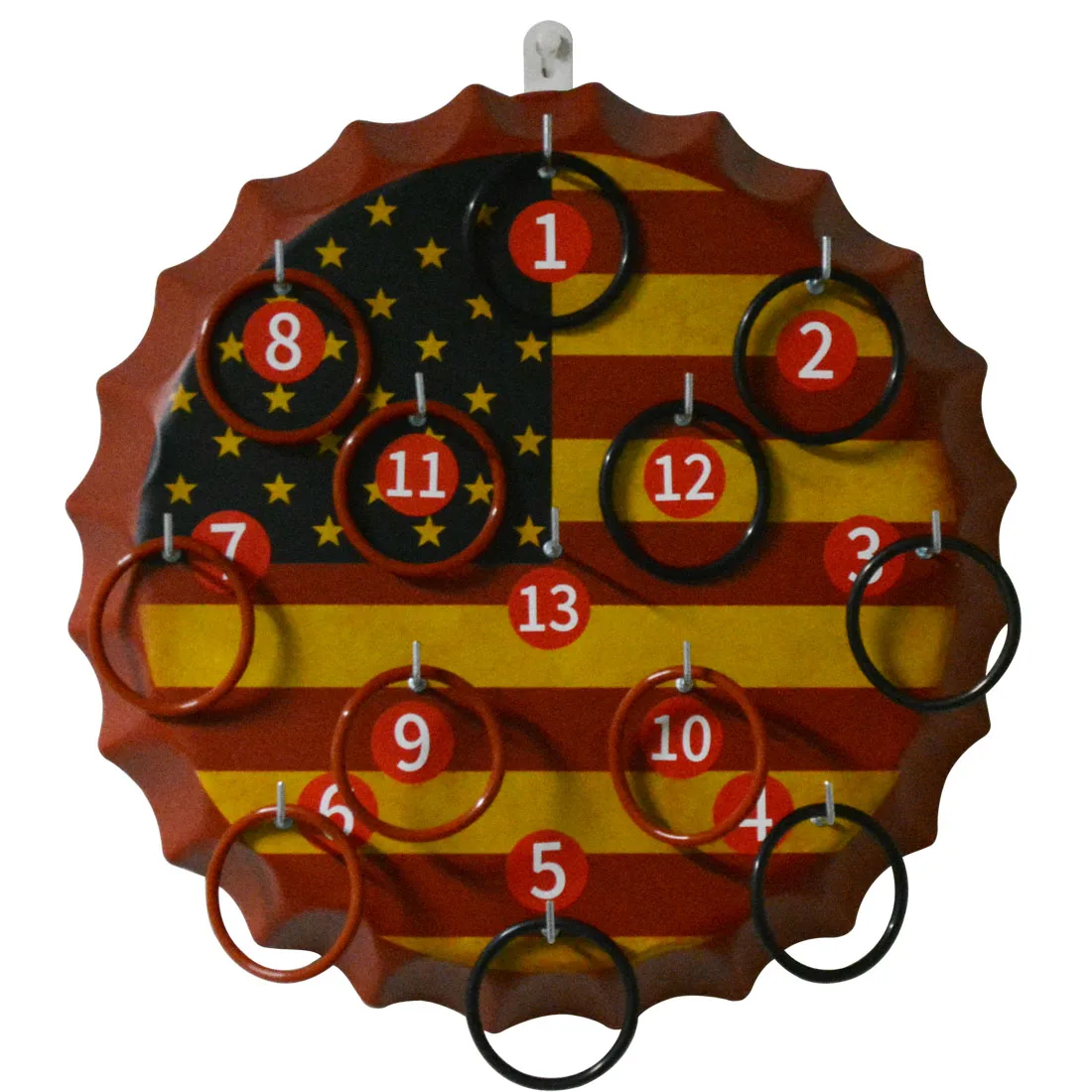 Набор для игры в дротики Ringer, набор для бросания колец на крючок для использования внутри и вне помещения, игры для бросания колец на крючок, игры для бросания колец на крючок-настенная игра на крючок
Набор для игры в дротики Ringer, набор для бросания колец на крючок для использования внутри и вне помещения, игры для бросания колец на крючок, игры для бросания колец на крючок-настенная игра на крючок