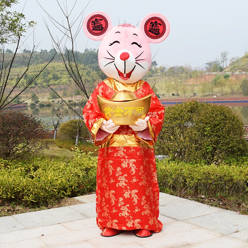 New Mouse Mascot Costume Cartoon Apparel Halloween Christmas New Year Carvinal Party Mascot
New Mouse Mascot Costume Cartoon Apparel Halloween Christmas New Year Carvinal Party Mascot