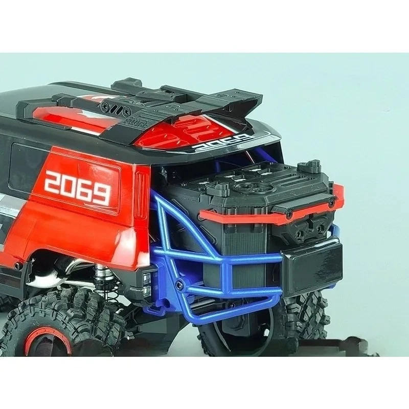 For MJX H12P 1/12 Scale Remote-Controlled Crawler Off-Road Vehicle Rear Tool Box and Spoiler PLA Material Upgrade Part Rc Tools
For MJX H12P 1/12 Scale Remote-Controlled Crawler Off-Road Vehicle Rear Tool Box and Spoiler PLA Material Upgrade Part Rc Tools