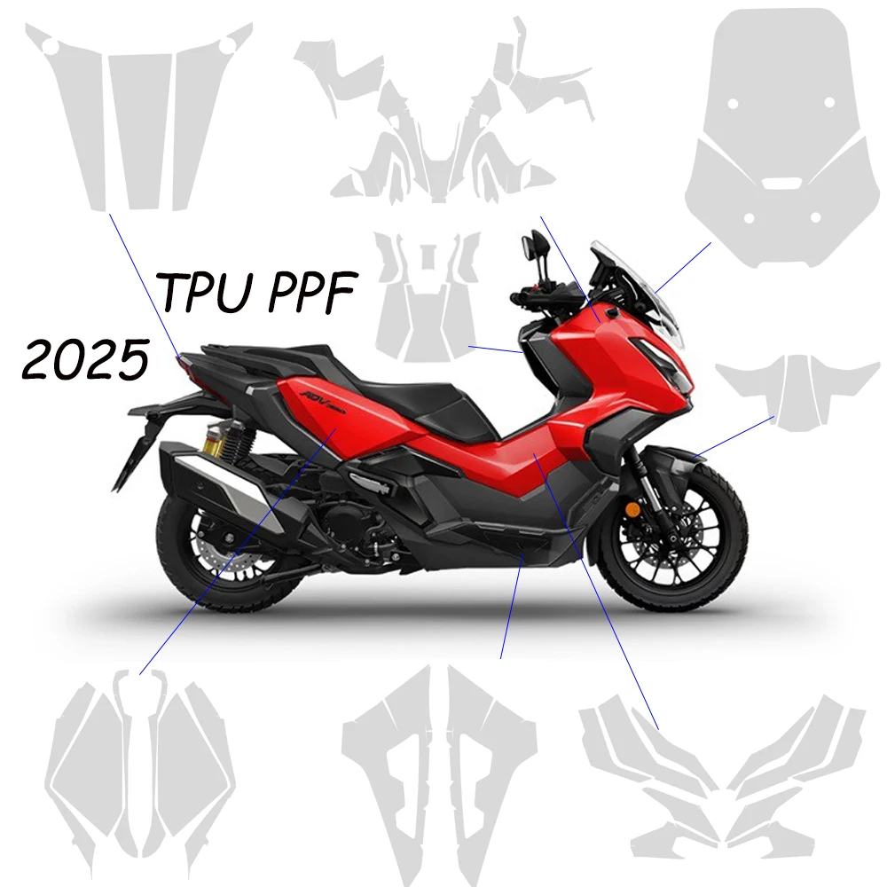 ADV 350 2025 New Motorcycle PPF Scratch Protection Film For Honda ADV350 Adv 350 TPU Protection Film PPF Modification Accessorie
ADV 350 2025 New Motorcycle PPF Scratch Protection Film For Honda ADV350 Adv 350 TPU Protection Film PPF Modification Accessorie