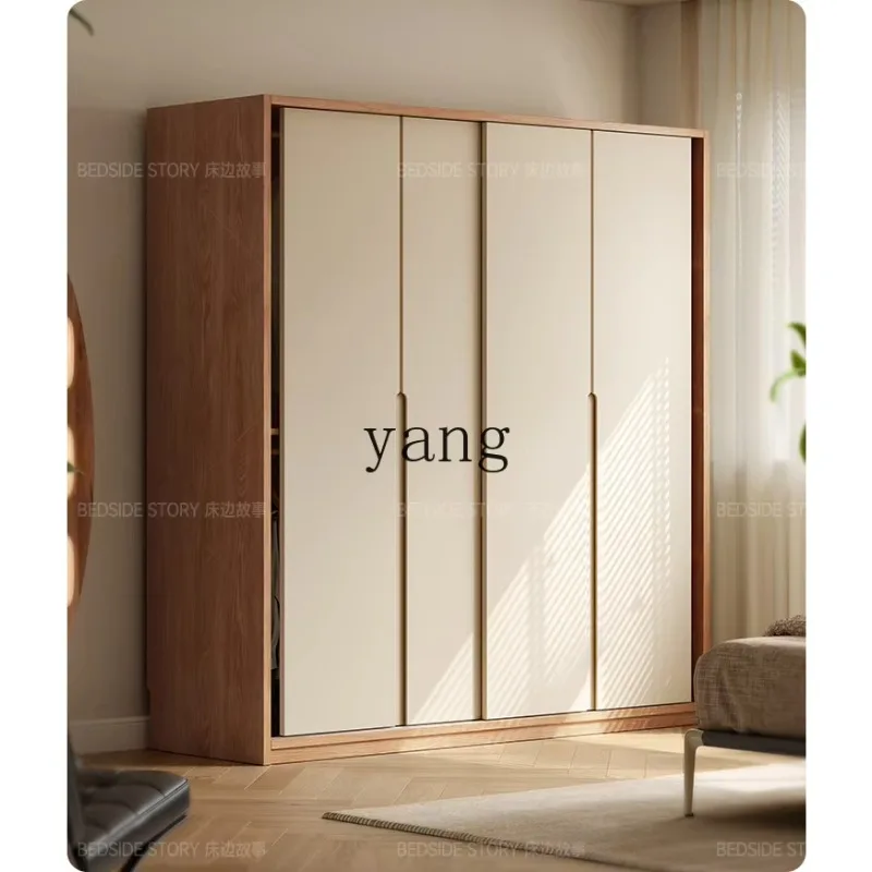 LMM All Solid Wood Sliding Door Wardrobe Home Bedroom Locker Modern Simple Cream Style
LMM All Solid Wood Sliding Door Wardrobe Home Bedroom Locker Modern Simple Cream Style