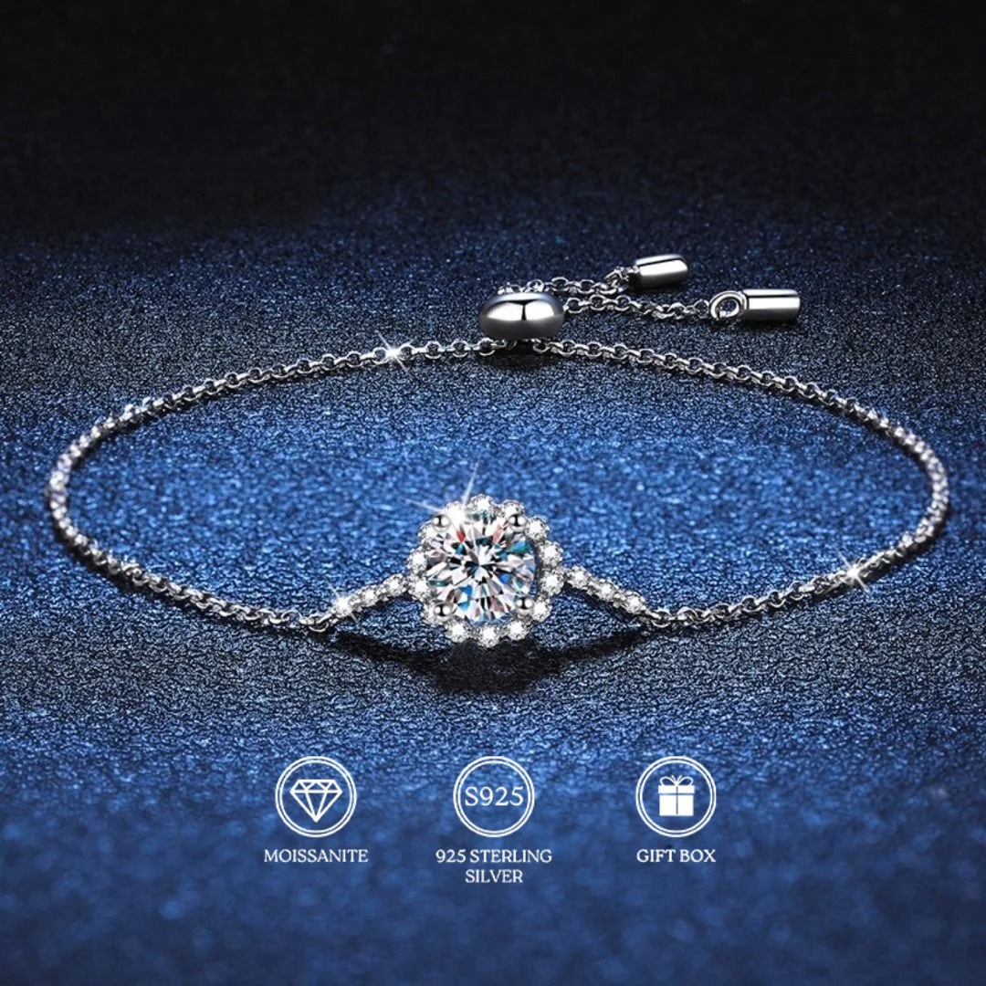 1pc 1Carat Moissanite Superb 925 Sterling Silver High - End Square - Shaped Bag Bracelets Adorned with Moissanite.
1pc 1Carat Moissanite Superb 925 Sterling Silver High - End Square - Shaped Bag Bracelets Adorned with Moissanite.