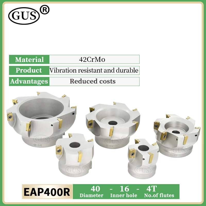 EAP400R EAP300R 35 40 50 63 80 100 Steel cutter head 16 22 27 32 KM12 TRS6R 5R 8R 4T 5T 6T 8T For APMT1135 APMT1604 Inserts
EAP400R EAP300R 35 40 50 63 80 100 Steel cutter head 16 22 27 32 KM12 TRS6R 5R 8R 4T 5T 6T 8T For APMT1135 APMT1604 Inserts