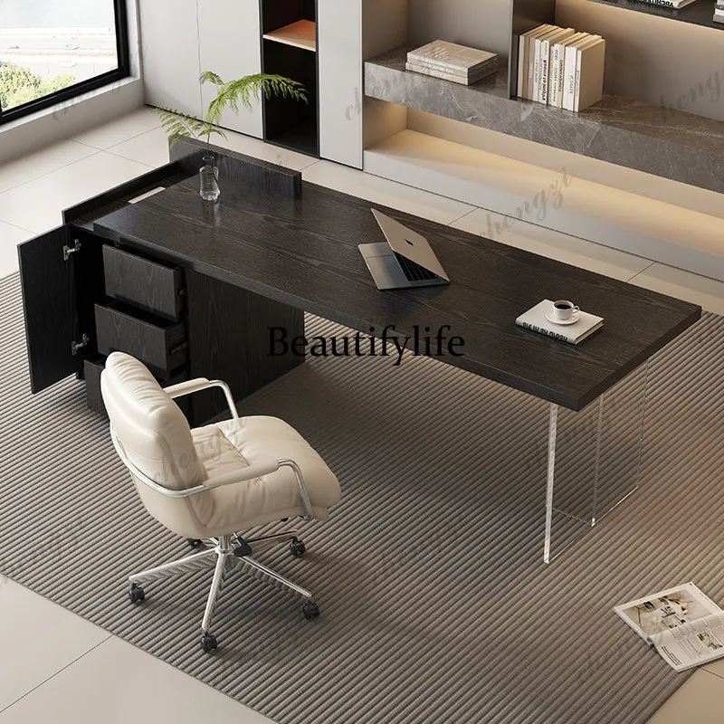 Italian Minimalist Solid Wood Desk Modern High-End Study Computer Desk High-End Design Office Furniture escritorio oficina
Italian Minimalist Solid Wood Desk Modern High-End Study Computer Desk High-End Design Office Furniture escritorio oficina