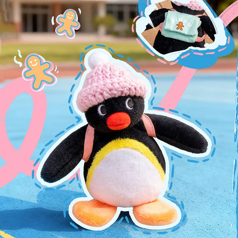 New Original Pingu Penguin Top Hat Cute Friend Series Plush Keychain Gingerbread Snowman Bag Hanging Xams Gift Cute Toys
New Original Pingu Penguin Top Hat Cute Friend Series Plush Keychain Gingerbread Snowman Bag Hanging Xams Gift Cute Toys