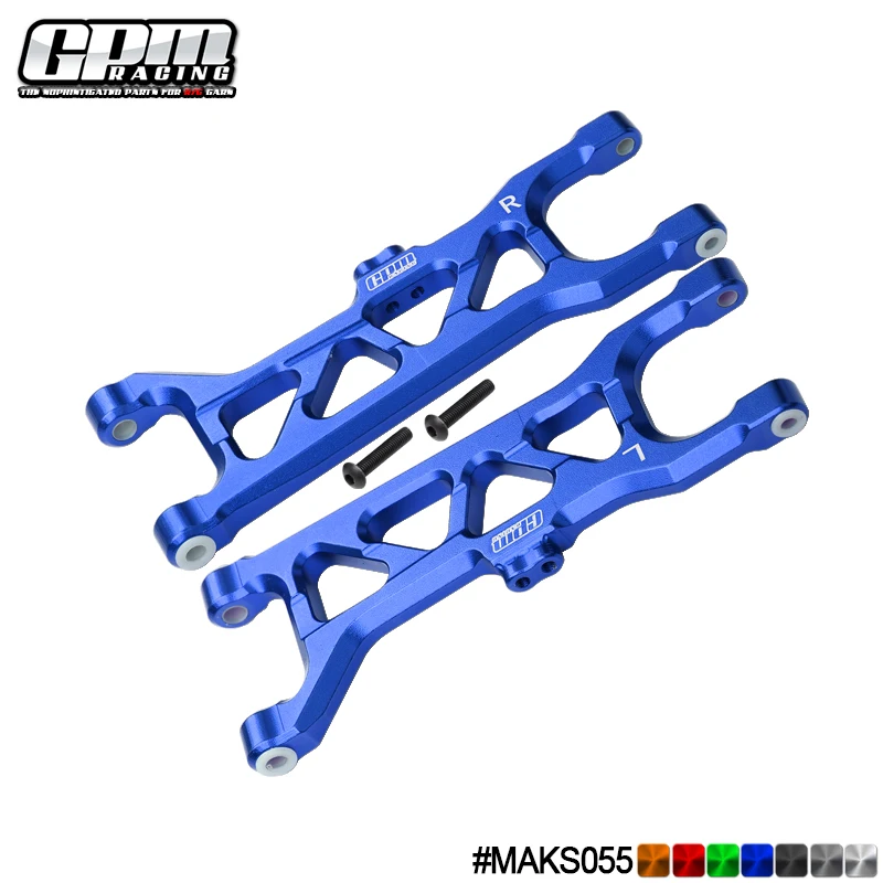 Алюминиевые передние нижние рычаги GPM для Kraton 4X4 4S BLX ARA 1/10 102690 ARRMA
Алюминиевые передние нижние рычаги GPM для Kraton 4X4 4S BLX ARA 1/10 102690 ARRMA