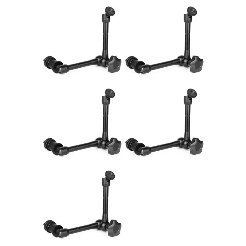 ABIJ-5X Magic 11 Inch Articulating Magic Friction With Hot Shoe Mount & 1/4 Inch Tripod Screw
ABIJ-5X Magic 11 Inch Articulating Magic Friction With Hot Shoe Mount & 1/4 Inch Tripod Screw