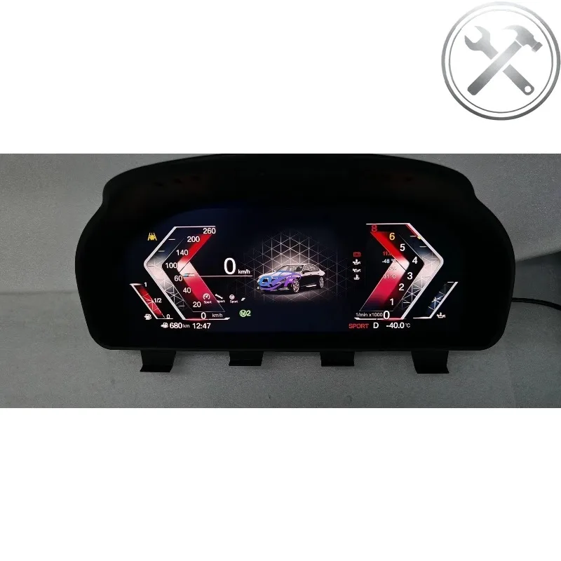 Plug and Play LINUX Digital Dashboard Speedometer Instrument Cluster Without HUD Auto Modification for F30
Plug and Play LINUX Digital Dashboard Speedometer Instrument Cluster Without HUD Auto Modification for F30