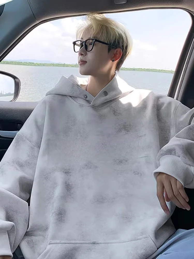 Retro American Dyed Sweatirt Men's Spring Autumn Heavyweight Hardwearing Hooded Jaet for Teenagers Casual Faionable
Retro American Dyed Sweatirt Men's Spring Autumn Heavyweight Hardwearing Hooded Jaet for Teenagers Casual Faionable