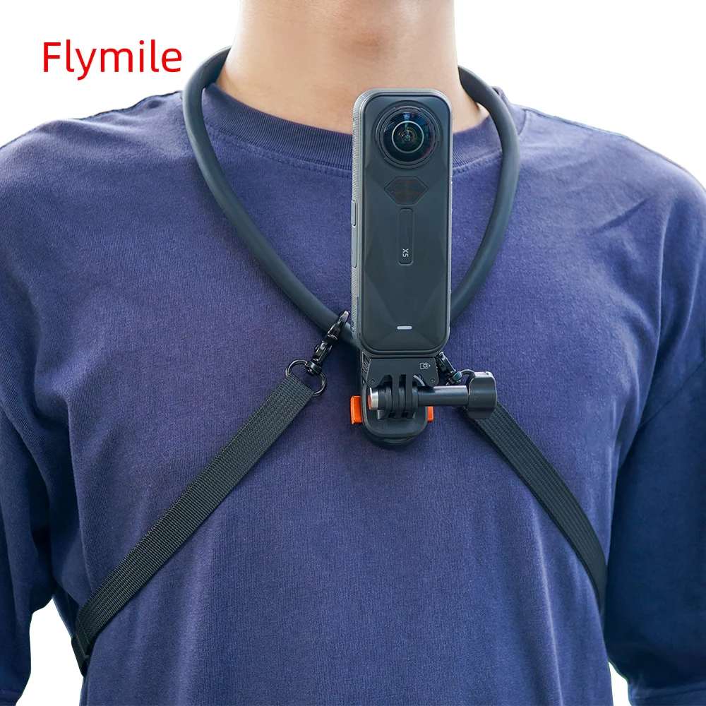 Flymile шейное крепление, для DJI Osmo Nano/Action 6 5 Pro 4/Insta360 Ace Pro 2/X5 X4, нагрудный ремень, кронштейн для аксессуаров для экшн-камер
Flymile шейное крепление, для DJI Osmo Nano/Action 6 5 Pro 4/Insta360 Ace Pro 2/X5 X4, нагрудный ремень, кронштейн для аксессуаров для экшн-камер