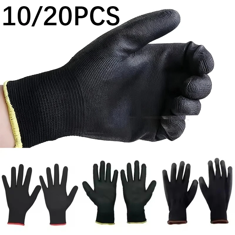 10/20PCS Coating Nylon PU Work Gloves Woodworking Non-slip Durable Coating Nylon PU Work Gloves Camping Lock Edge Colour Random
10/20PCS Coating Nylon PU Work Gloves Woodworking Non-slip Durable Coating Nylon PU Work Gloves Camping Lock Edge Colour Random