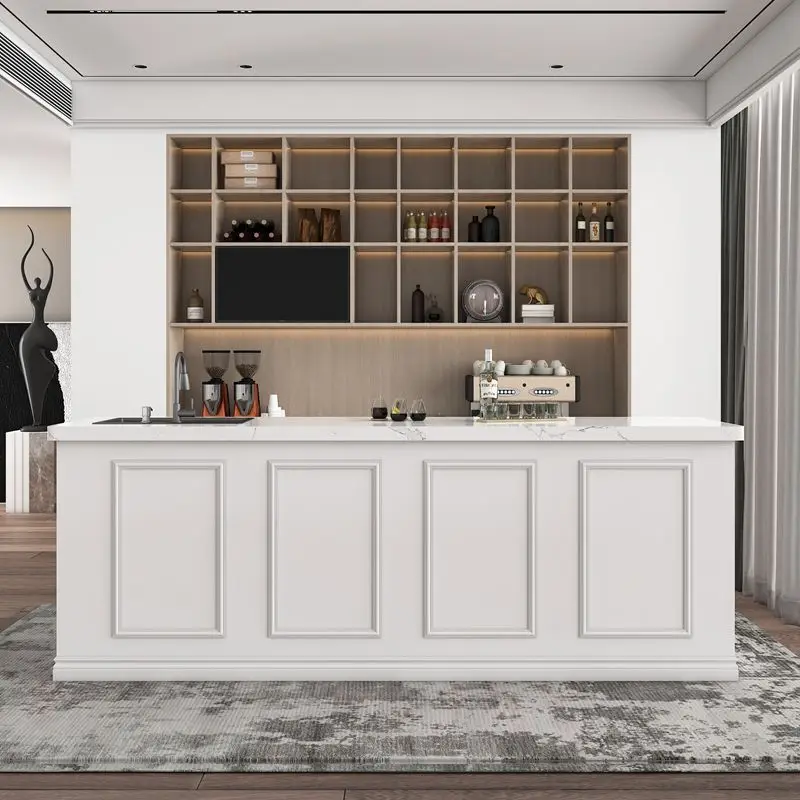 Company Hotel Reception Desks Simple Elegant Fashion Retro Reception Desks Modern Office Furniture Meja Penerimaan ZY40JDT
Company Hotel Reception Desks Simple Elegant Fashion Retro Reception Desks Modern Office Furniture Meja Penerimaan ZY40JDT