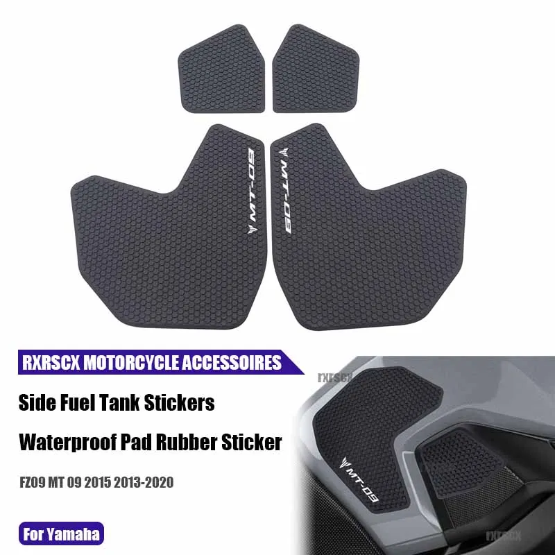 Motorcycle Non-slip Side Fuel Tank Sticker Black Rubber Scratch Protection Sticker Accessories for Yamaha MT09 13-20
Motorcycle Non-slip Side Fuel Tank Sticker Black Rubber Scratch Protection Sticker Accessories for Yamaha MT09 13-20