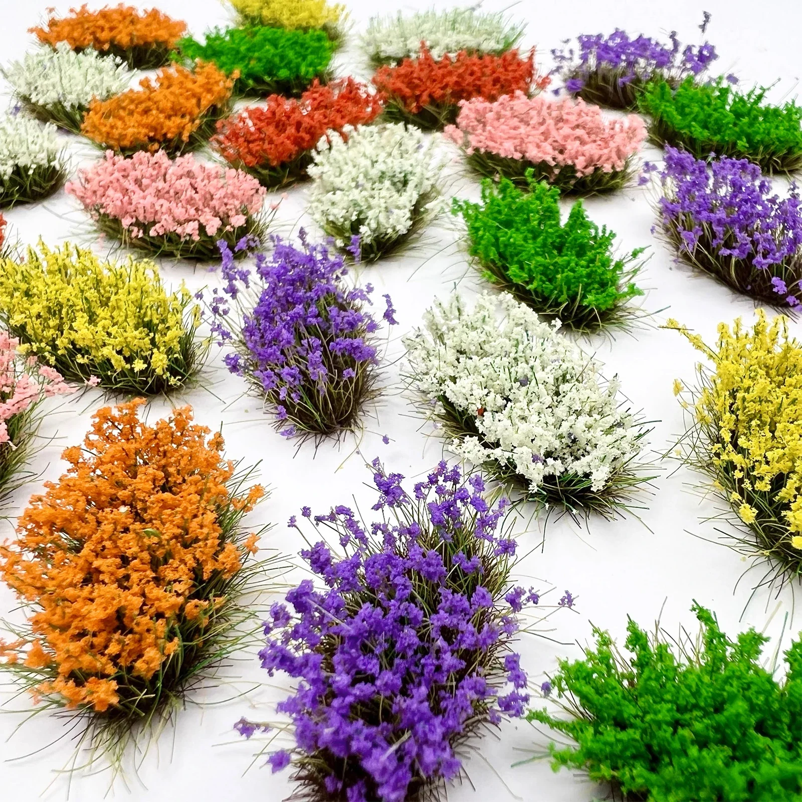Miniature Flower Cluster Grass Tuft Toys Ho N for Railway Train Layout/military Scene/decoration/diy Model Making/diorama 16Pcs
Miniature Flower Cluster Grass Tuft Toys Ho N for Railway Train Layout/military Scene/decoration/diy Model Making/diorama 16Pcs