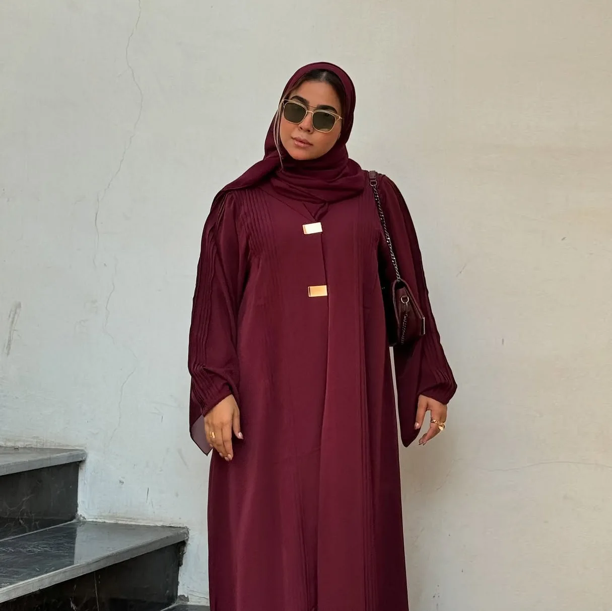 New Muslim Women Long Abaya Coat Dubai Abaya Turkey Kaftan Ramadan Eid Islam Clothing Caftan Marocain Femme Robe Kebaya Jalabiya
New Muslim Women Long Abaya Coat Dubai Abaya Turkey Kaftan Ramadan Eid Islam Clothing Caftan Marocain Femme Robe Kebaya Jalabiya
