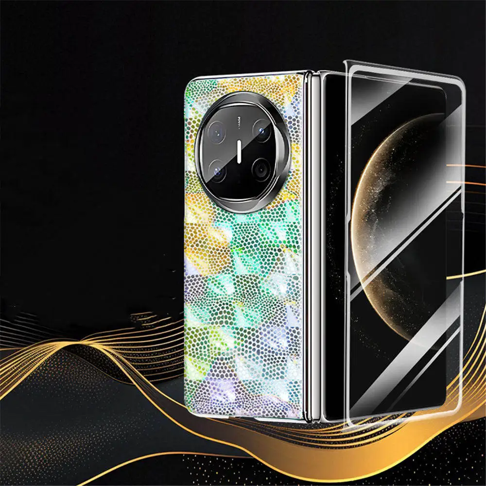 Premium Natural Cowhide Leather Iridescent Case For Huawei Mate X6 X5 X3 Glass Film Full Cover
Premium Natural Cowhide Leather Iridescent Case For Huawei Mate X6 X5 X3 Glass Film Full Cover