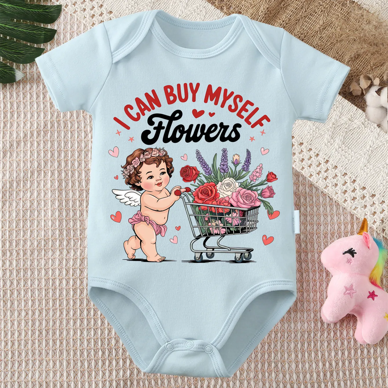 100% Cotton Onesie Howdy Valentine's Day Flowers Print Comfortable Bodysuit Cloths for Baby Jumpsuit for 0 To 12 Months Newborn
100% Cotton Onesie Howdy Valentine's Day Flowers Print Comfortable Bodysuit Cloths for Baby Jumpsuit for 0 To 12 Months Newborn