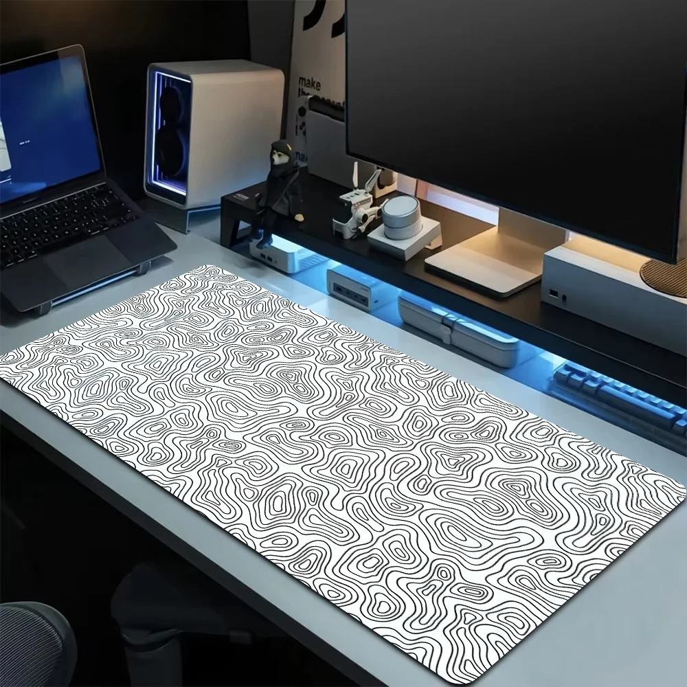 Minimalist lines pattern mouse pad XXL large rubber non-slip gaming pads locking process entertainment office universal 90x40cm
Minimalist lines pattern mouse pad XXL large rubber non-slip gaming pads locking process entertainment office universal 90x40cm