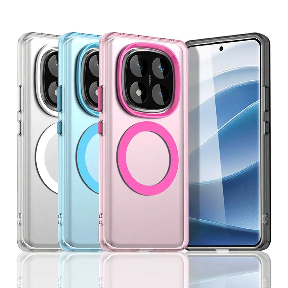 Luxury Armor Shockproof Case For Xiaomi Redmi Note 15 Pro Plus / Note 15 Pro 5G Magsafe Magnetic Wireless Charge Matte PC Cover
Luxury Armor Shockproof Case For Xiaomi Redmi Note 15 Pro Plus / Note 15 Pro 5G Magsafe Magnetic Wireless Charge Matte PC Cover