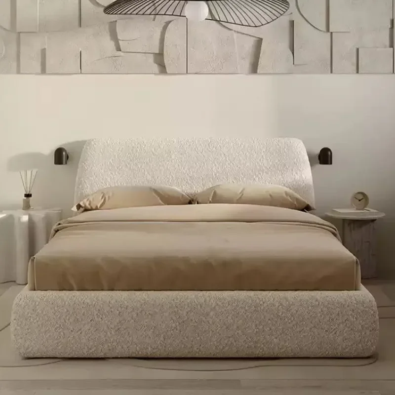 Clearance Aesthetics Bed High Quality Cream Light Luxury Wedding Modern Bed Minimalist Aesthetics Princess Muebles Furniture
Clearance Aesthetics Bed High Quality Cream Light Luxury Wedding Modern Bed Minimalist Aesthetics Princess Muebles Furniture