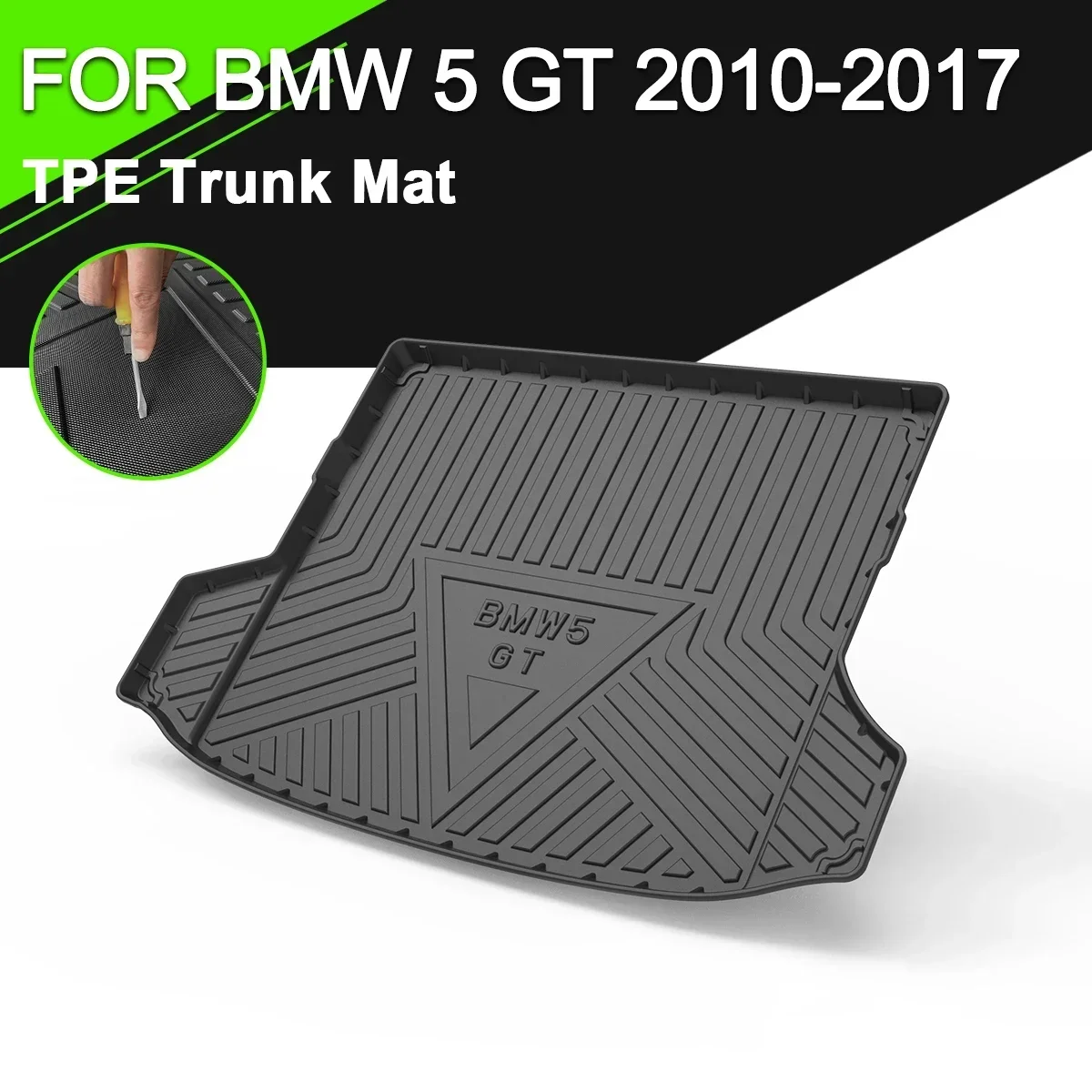 Car Rear Trunk Cover Mat Waterproof Non-Slip TPE Rubber Cargo Liner For BMW 5 Series GT 2010-2017 Auto Accessories
Car Rear Trunk Cover Mat Waterproof Non-Slip TPE Rubber Cargo Liner For BMW 5 Series GT 2010-2017 Auto Accessories
