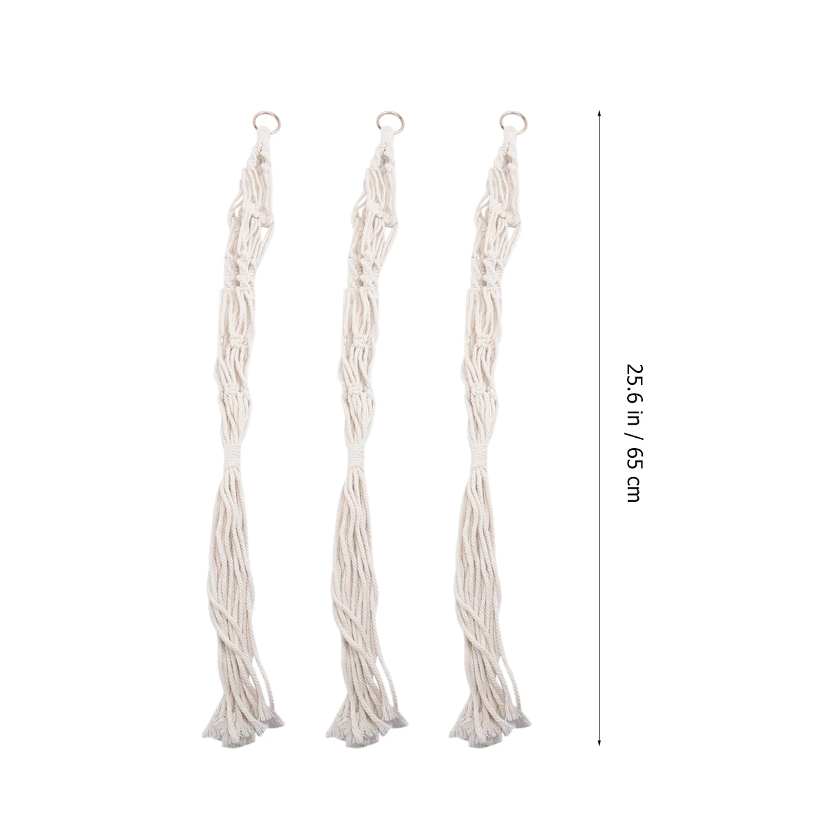 3pcs Hanging Plant Holder White Macrame Planter Pot Net Bag Flowerpot String Basket Decor Storage
3pcs Hanging Plant Holder White Macrame Planter Pot Net Bag Flowerpot String Basket Decor Storage