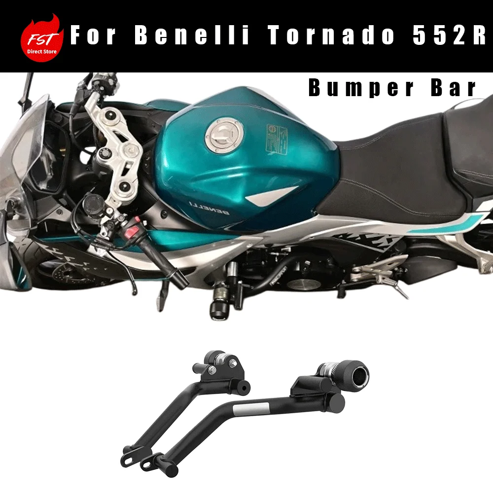 Racing Crash Bar Anti-Collision Aftermarket Parts for Benelli Tornado 552R Motorcycle
Racing Crash Bar Anti-Collision Aftermarket Parts for Benelli Tornado 552R Motorcycle