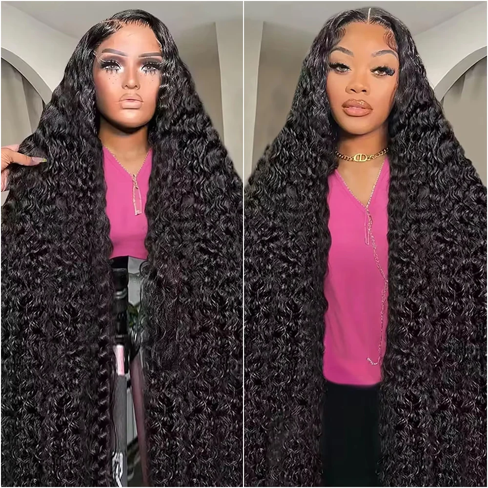200 Density 40 Inch Deep Wave Lace Front Wig 13x6 Hd Lace Frontal Wig 7x6 Curly Human Hair Wigs For Women 360 PrePlucked Lace
200 Density 40 Inch Deep Wave Lace Front Wig 13x6 Hd Lace Frontal Wig 7x6 Curly Human Hair Wigs For Women 360 PrePlucked Lace