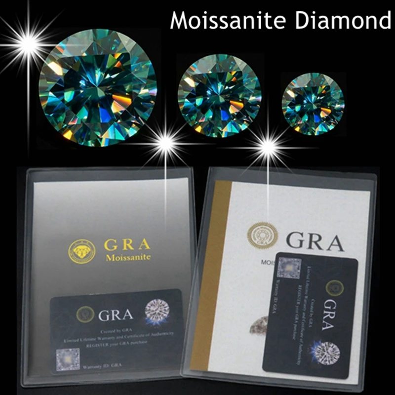 Promotion 0.5Carat 5.0mm Green Moissanite Loose Stone Real Aquamarine Certified Moissanite
Promotion 0.5Carat 5.0mm Green Moissanite Loose Stone Real Aquamarine Certified Moissanite