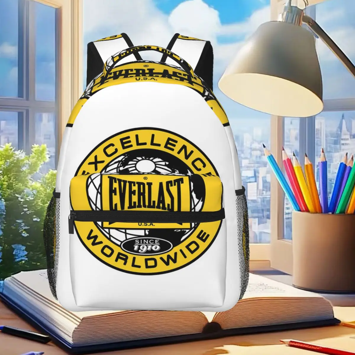 EVERLAST Boxing Logo Graphic Backpack Student Boys Girls BookBag Children School Bag Computer Shoulder Bags for Men Women
EVERLAST Boxing Logo Graphic Backpack Student Boys Girls BookBag Children School Bag Computer Shoulder Bags for Men Women