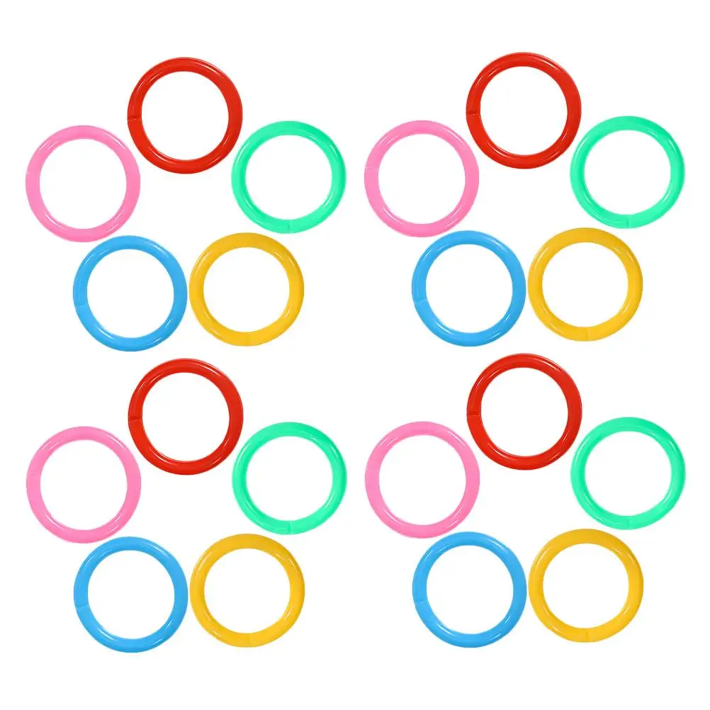 150pcs Loose Leaf Binder Rings Flash Card Rings Colorful Plastic Book Rings Rainbow Color Heavy Duty Notebook Rings Keychain Key
150pcs Loose Leaf Binder Rings Flash Card Rings Colorful Plastic Book Rings Rainbow Color Heavy Duty Notebook Rings Keychain Key