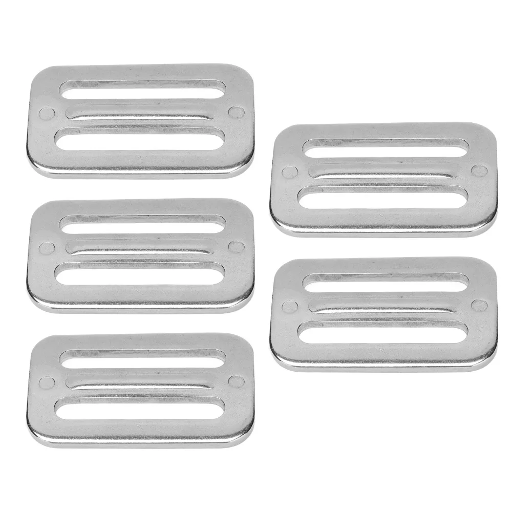 5 PCS 2.8 x 1.8in Adjustable Slide Buckle High Hardness Fine Workmanship Rectangle Webbing Slider Stainless Steel
5 PCS 2.8 x 1.8in Adjustable Slide Buckle High Hardness Fine Workmanship Rectangle Webbing Slider Stainless Steel