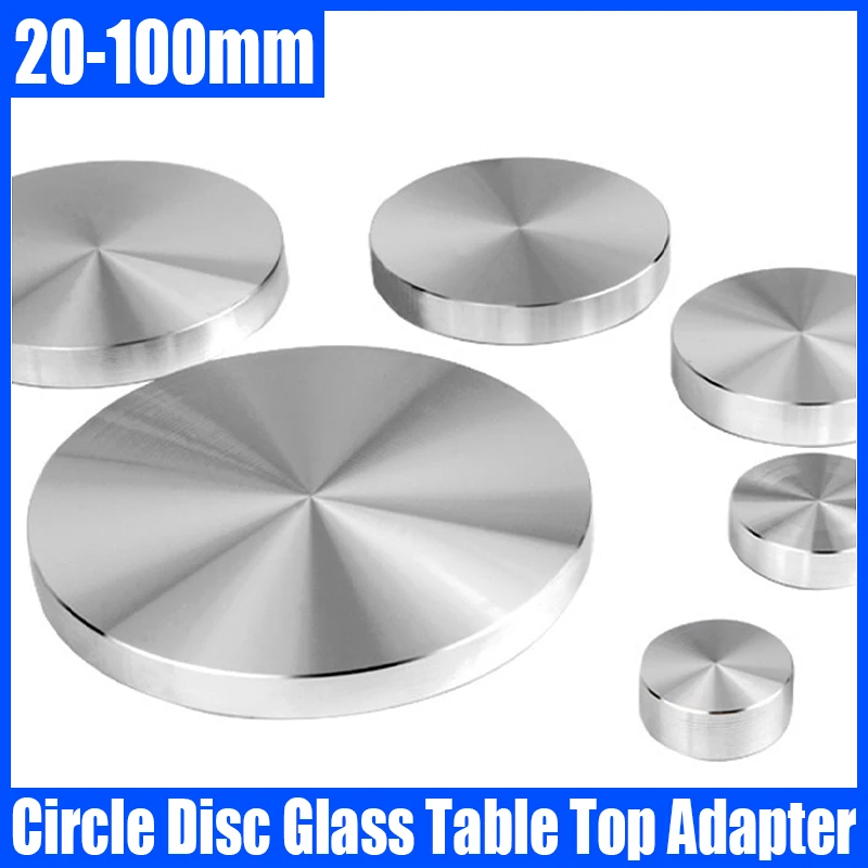 2/4PC Aluminum Circle Disc Glass Table Top Adapter Round Table Feet Pad Furniture Leg Pad For Glass Table/Fish Tank/Coffee Table
2/4PC Aluminum Circle Disc Glass Table Top Adapter Round Table Feet Pad Furniture Leg Pad For Glass Table/Fish Tank/Coffee Table