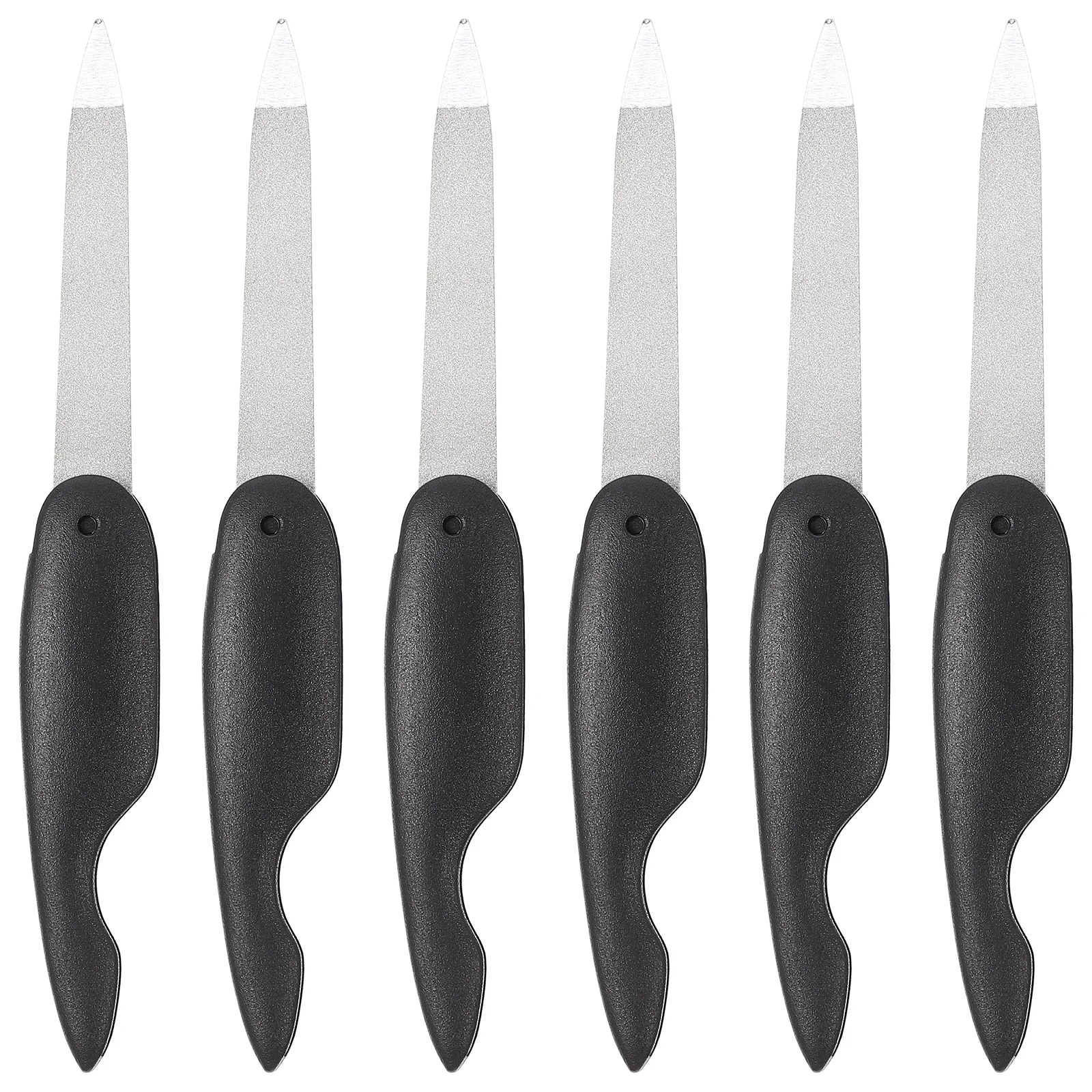 6pcs Black Mini Bird Foldable Nail Files Double Sided Sanding Surface Durable Easy to Operate Portable Stylish Design for Nail
6pcs Black Mini Bird Foldable Nail Files Double Sided Sanding Surface Durable Easy to Operate Portable Stylish Design for Nail