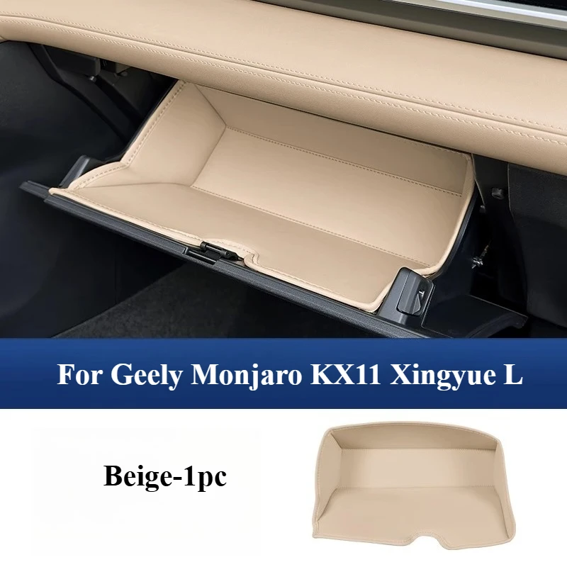 For Geely Monjaro KX11 Xingyue L 2021-2025 Car Copilot Storage Box Protective Pad Mats Interior Stowing Glove Box Storage Pocket
For Geely Monjaro KX11 Xingyue L 2021-2025 Car Copilot Storage Box Protective Pad Mats Interior Stowing Glove Box Storage Pocket
