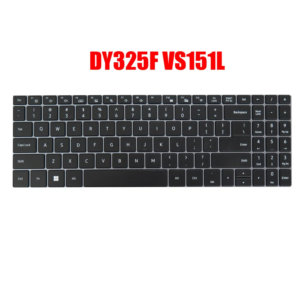Laptop Keyboard DY325F VS151L English US Black New
Laptop Keyboard DY325F VS151L English US Black New