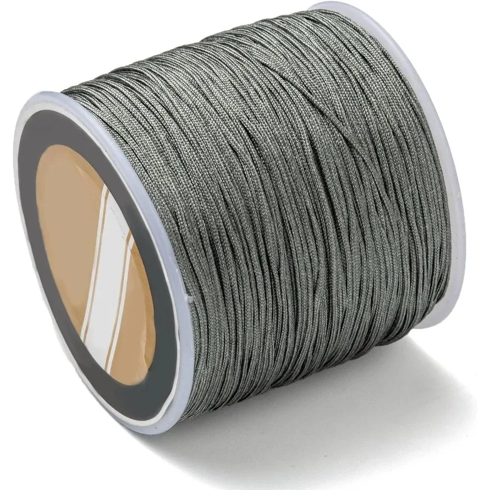 1 рулон, китайский шнур с нейлоновой нитью, серый, 0,8 мм, 109,36 ярдов (100 м)/рулон
1 рулон, китайский шнур с нейлоновой нитью, серый, 0,8 мм, 109,36 ярдов (100 м)/рулон