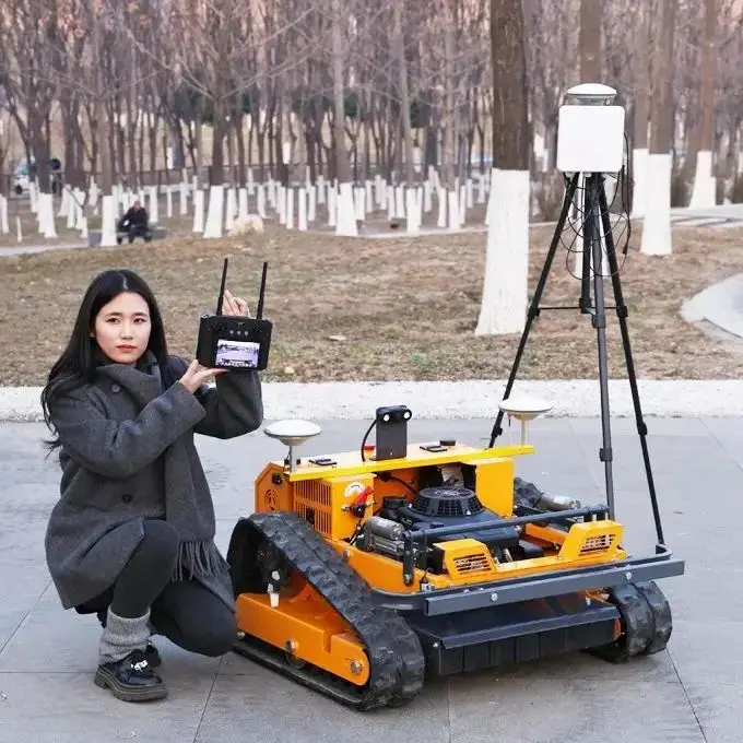 Customized All Terrain Remote Control Lawn Mower Strong Climbing Gear For Mountain Slope Villa Yard Grass Management
Customized All Terrain Remote Control Lawn Mower Strong Climbing Gear For Mountain Slope Villa Yard Grass Management