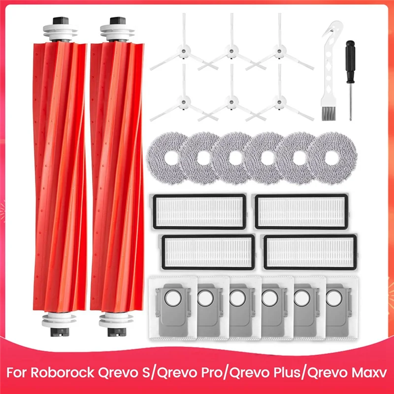-AT37 Accessories For Roborock Qrevo S/Qrevo Pro/Qrevo Plus/Qrevo Maxv Vacuum Robot Replacement Parts
-AT37 Accessories For Roborock Qrevo S/Qrevo Pro/Qrevo Plus/Qrevo Maxv Vacuum Robot Replacement Parts