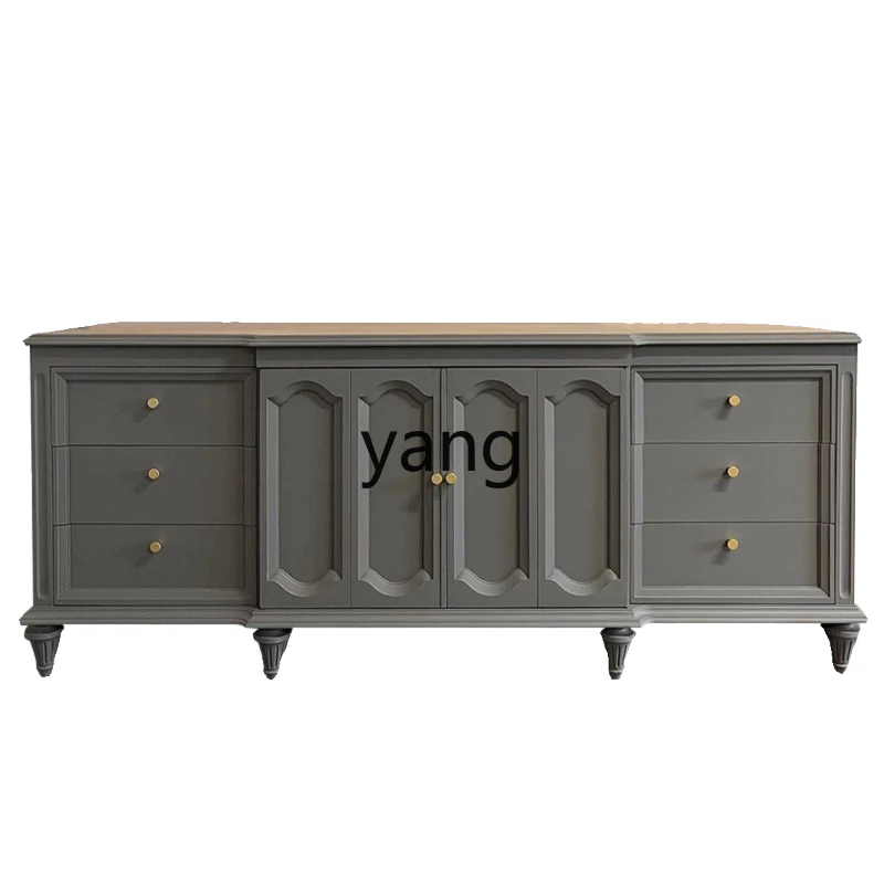 LH retro solid wood storage cabinet home living room wall TV dining side cabinet 
LH retro solid wood storage cabinet home living room wall TV dining side cabinet